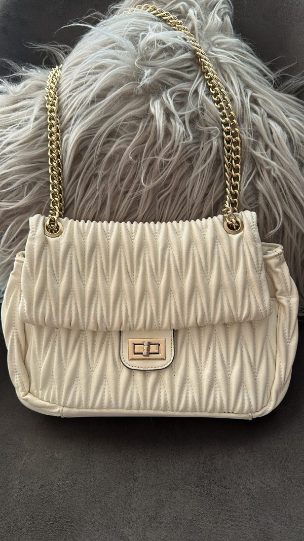 Cartera blanca de dama