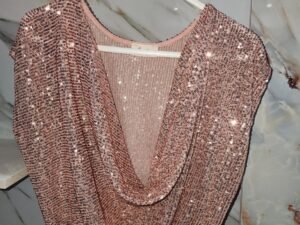 Brillante Blusa Rose Gold - 1 solo uso