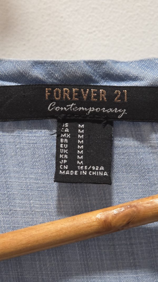 Blusa Jean FOREVER 21 - Imagen 4