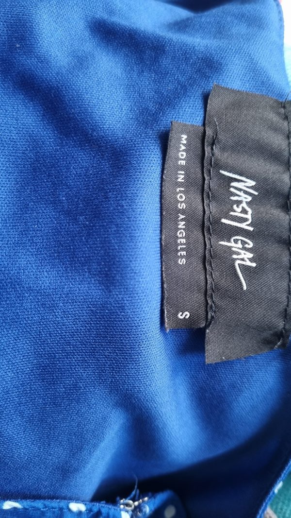 Vestido Azul polka dots - Imagen 4