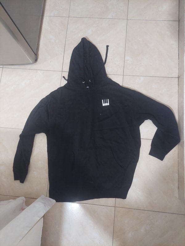 Abrigo negro oversized
