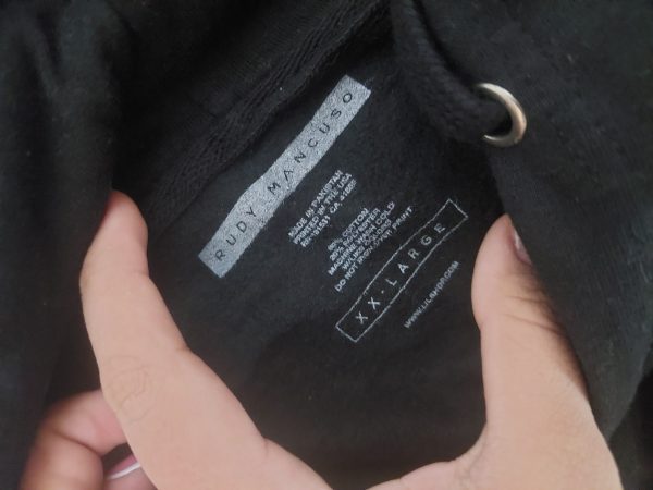 Abrigo negro oversized - Imagen 3