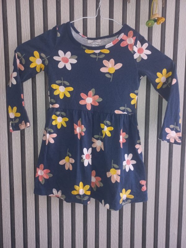 Vestido floral niña