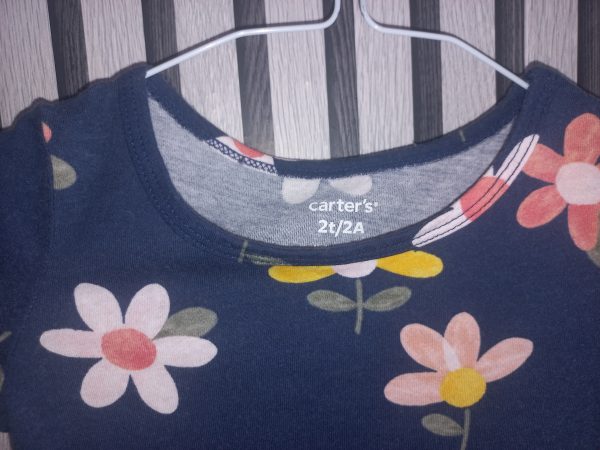 Vestido floral niña - Imagen 4
