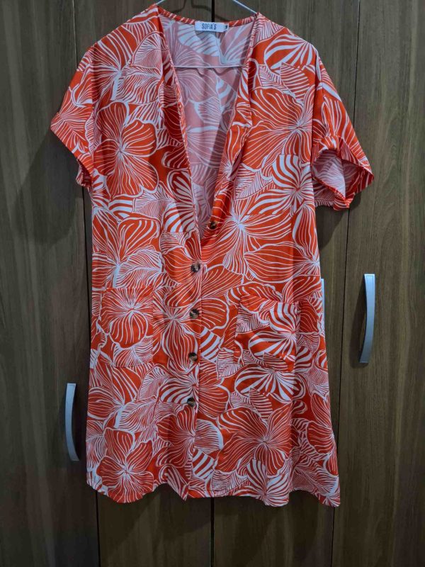 Vestido playero talla M - Imagen 4