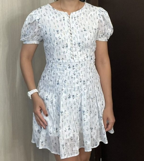 Vestido estampado talla médium Precio $10.00