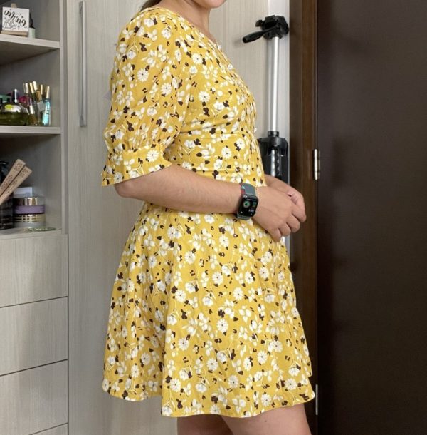Vestido estampado talla small Precio $10.00 - Imagen 3