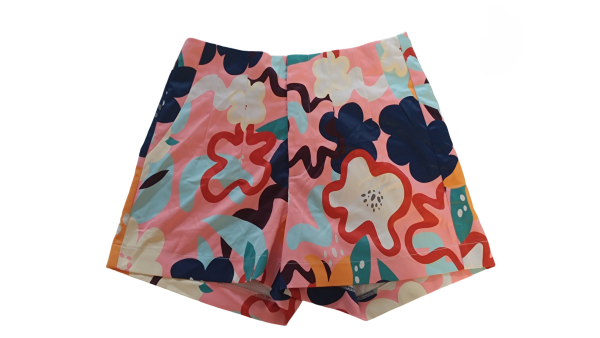 Short Estampado con Pinzas