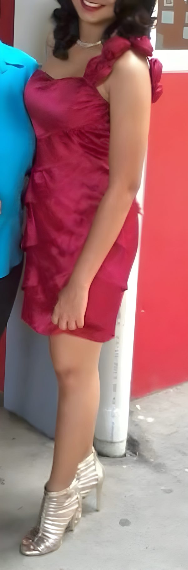 Vestido Corto One Shoulder - Imagen 5