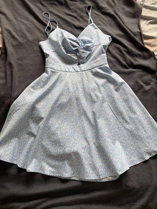 Vestido veraniego celeste - Imagen 2