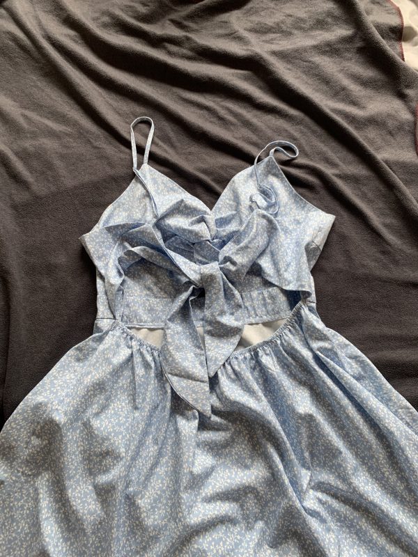 Vestido veraniego celeste - Imagen 3
