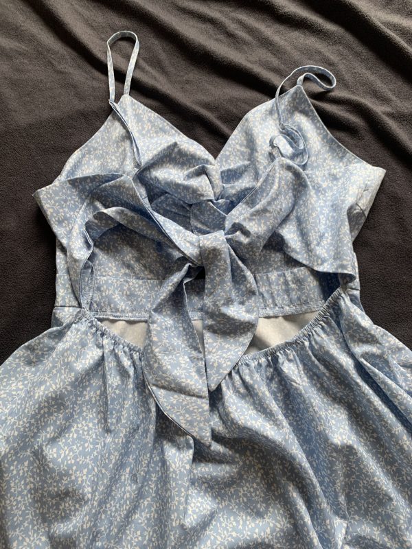 Vestido veraniego celeste - Imagen 4