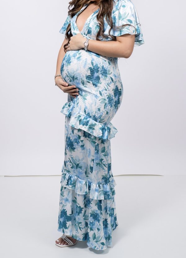 Vestido floral formal o semi-formal