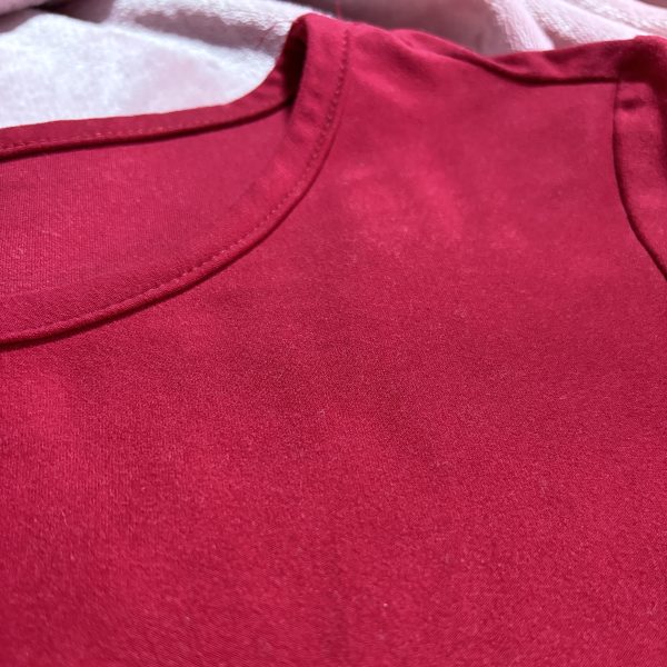 Vestido Rojo Casual - Imagen 3