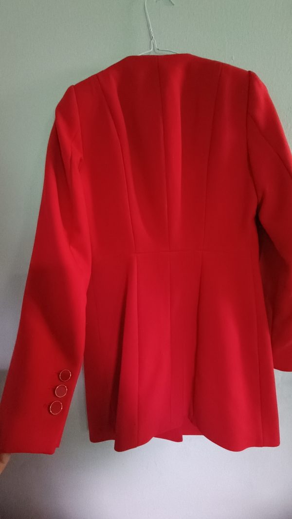 Blazer rojo - Chaqueta roja - Imagen 2