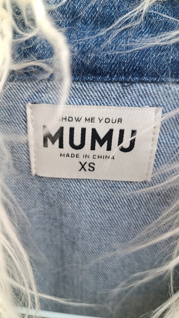 Jacket largo de jeans - Imagen 3