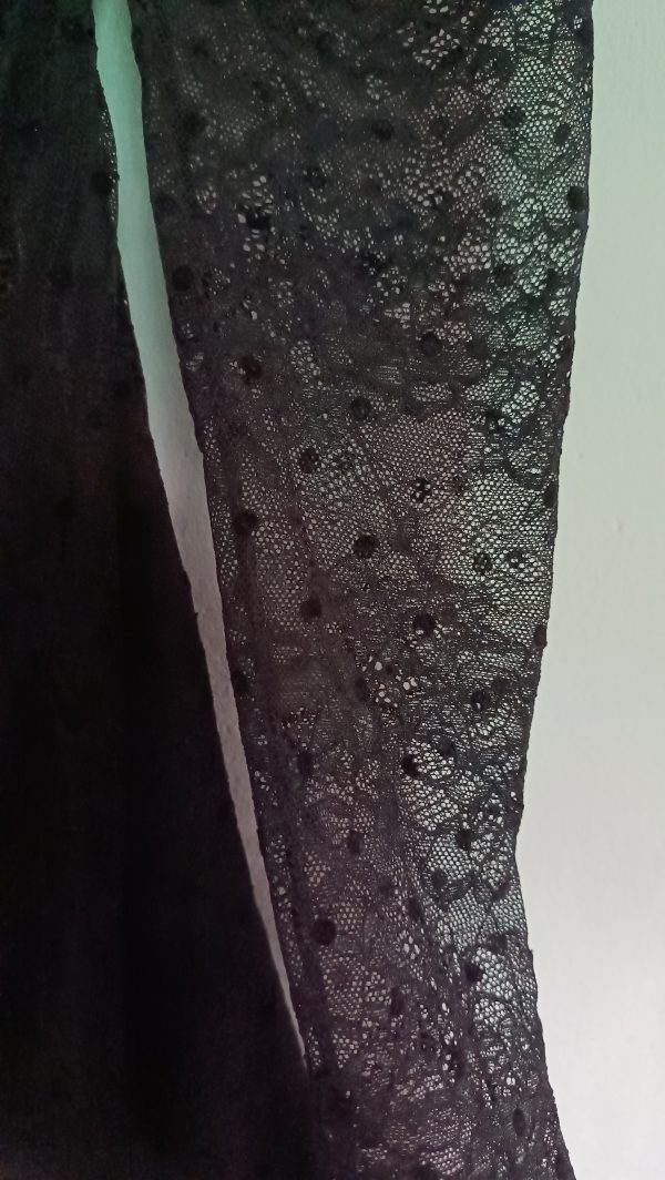 Vestido de encaje negro - Imagen 3