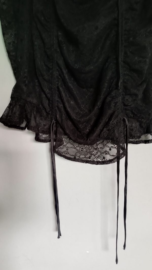 Vestido de encaje negro - Imagen 7