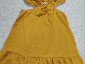 Vestido mostaza
