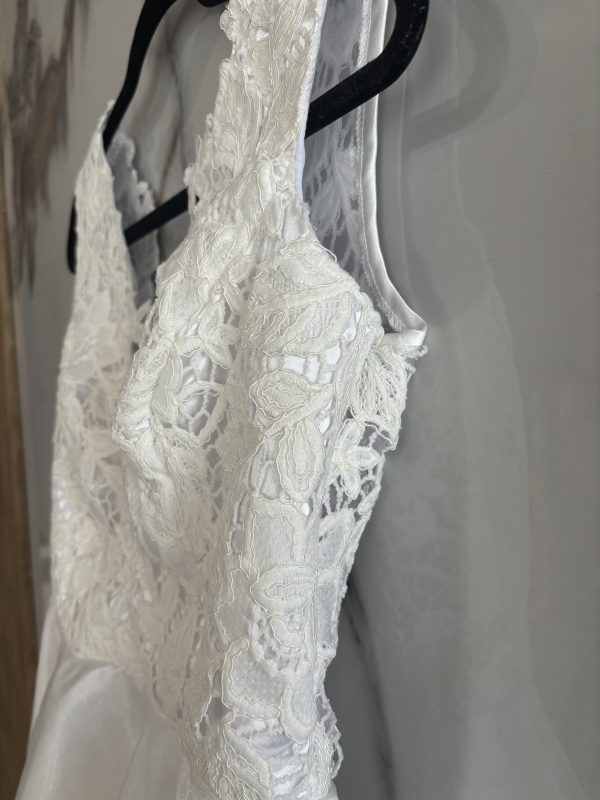 Vestido blanco cocktail