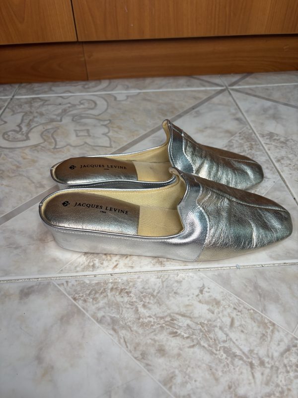 Zapatos Jaques Levine – plateado y dorado - Imagen 3