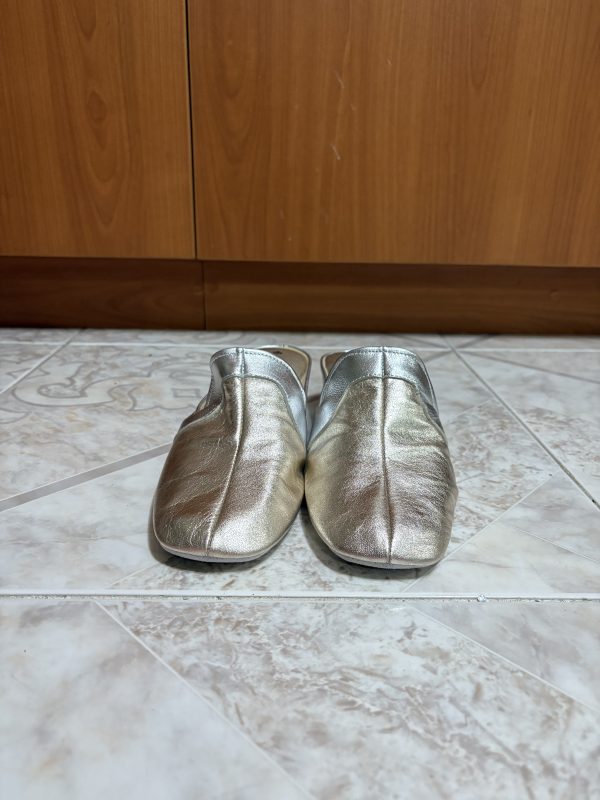 Zapatos Jaques Levine – plateado y dorado