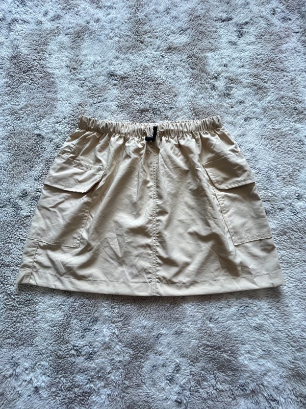 Falda Cargo color Caqui