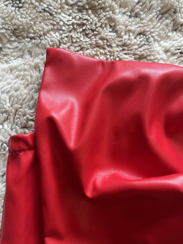 Blusa roja de moño Shein - Imagen 5