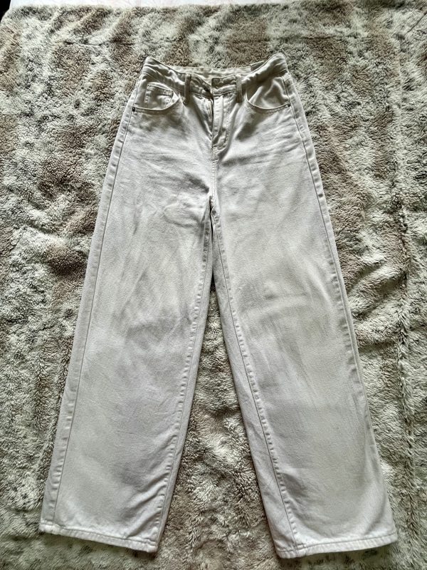 Jean wide leg blanco Shein - Imagen 2
