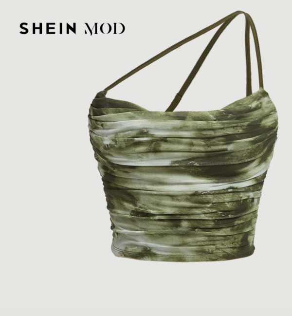 Blusa top verde Shein