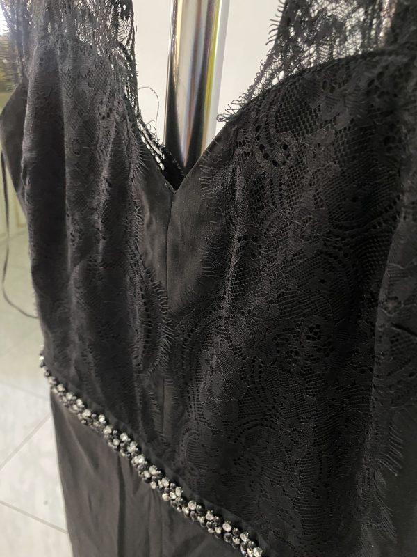 Jumpsuit negro con encaje - Imagen 8