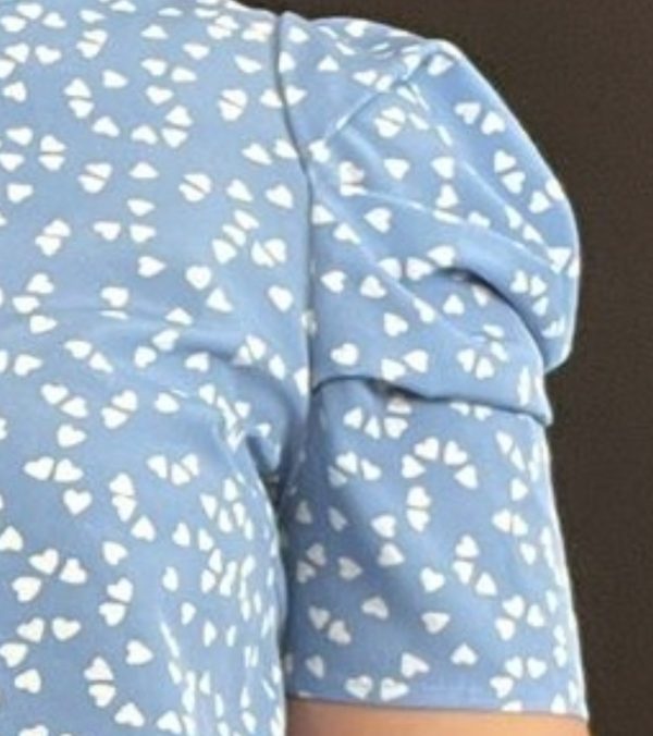 Blusa estampada Talla small - Imagen 3