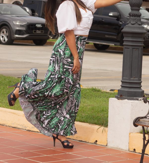 Falda estampada marca BENDITA - Imagen 3