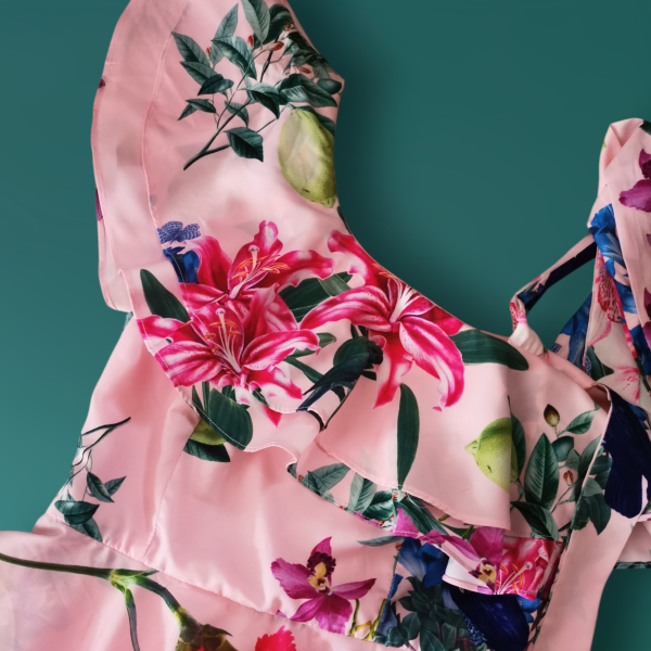 Vestido largo floral - Imagen 4