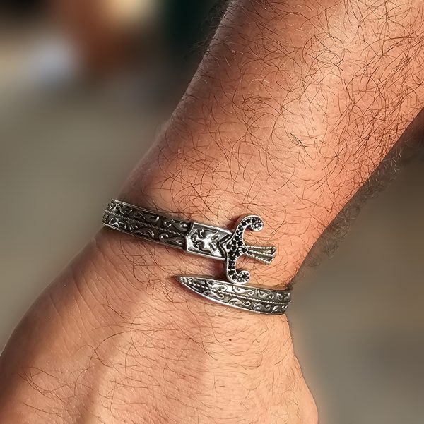 Pulsera masculina de acero inoxidable