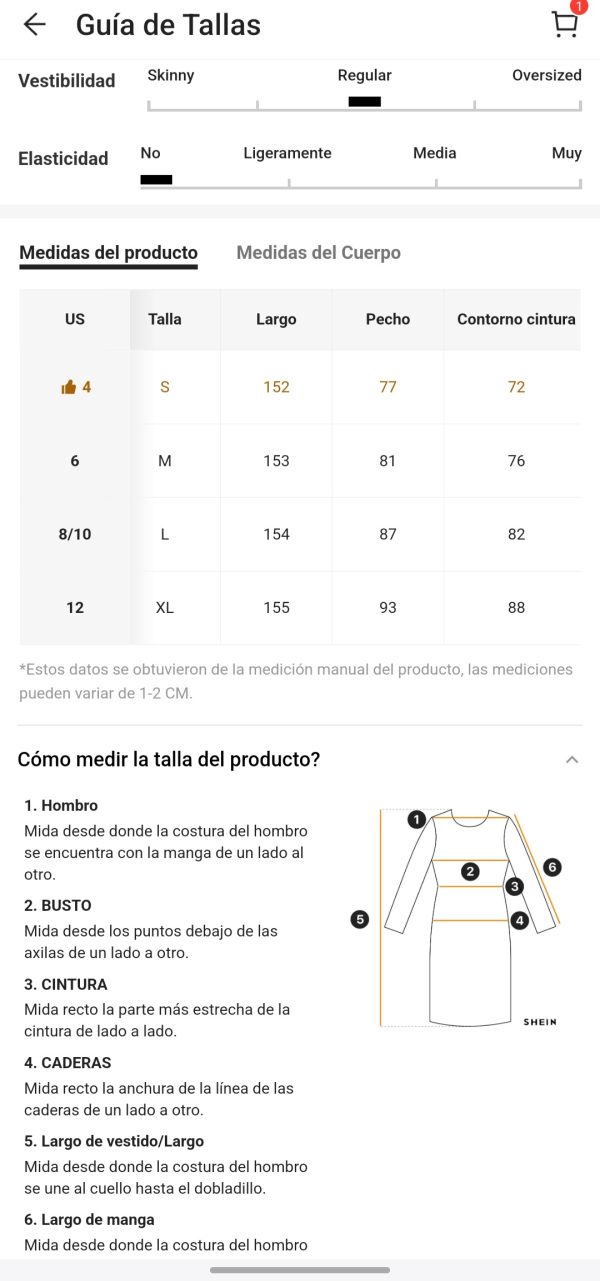 Vestido de gala Shein - Imagen 3