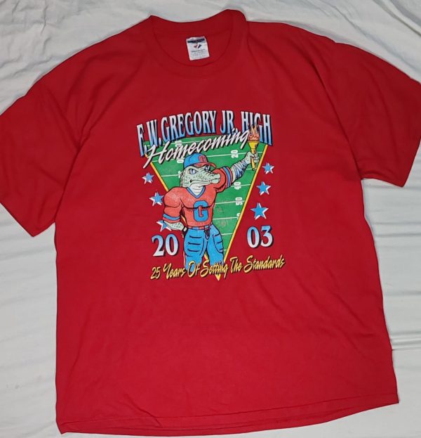 VTG tee F.W Gregory Jr HIGHSCOOL - Imagen 3