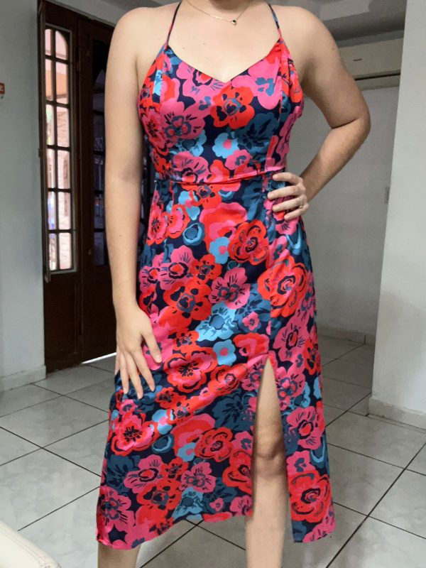 Vestido Elegante Floreado - Imagen 4