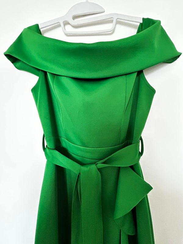 Vestido Elegante Verde Esmeralda - Imagen 5