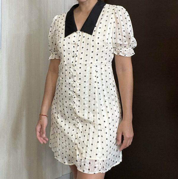 Vestido de lunares talla médium Precio $10.00 - Imagen 2