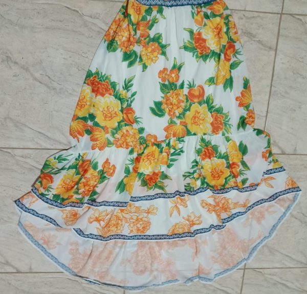 Vestido floral de ddp - Imagen 4