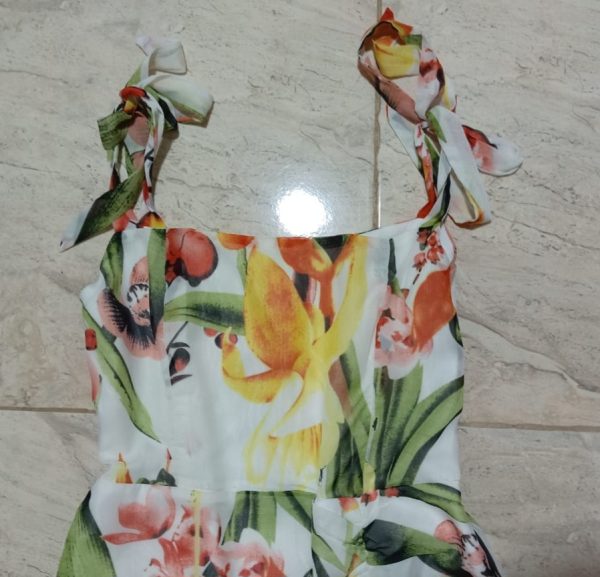Vestido floral de ddp