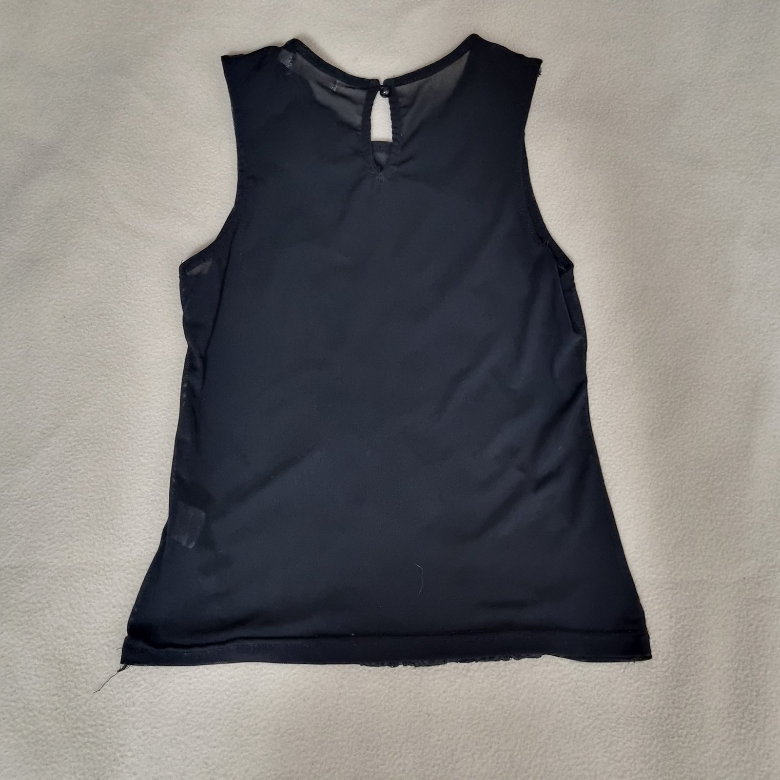 Blusa transparente negra - Imagen 2