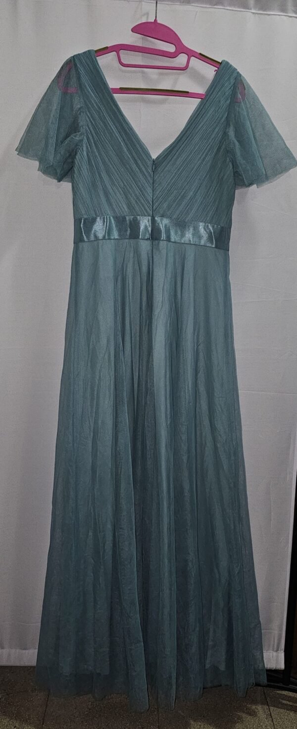 Vestido Largo Celeste - Imagen 5