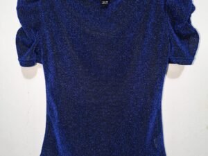 Blusa azul electrica