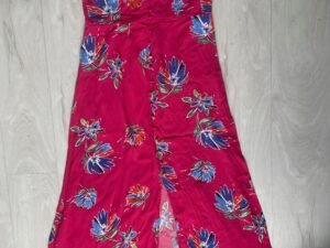 Vestido largo rosado