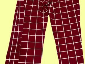 Pantalon de cuadros semiformal