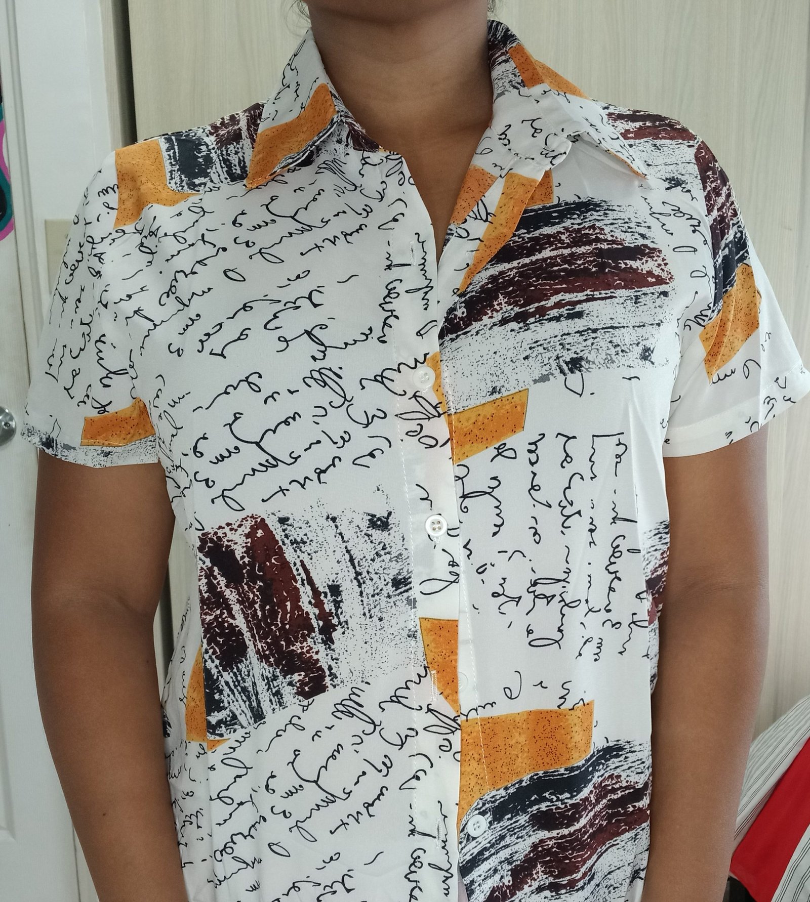 Camisa de manga corta