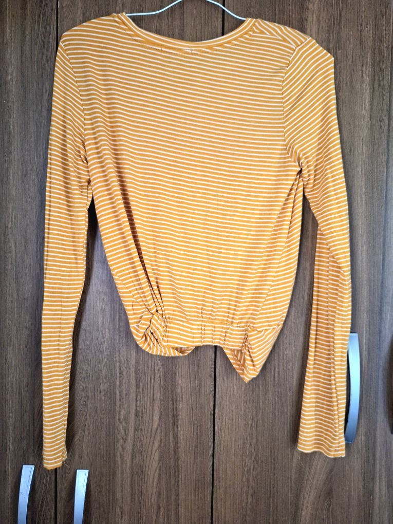 Sueters manga larga amarillo talla S - Imagen 3