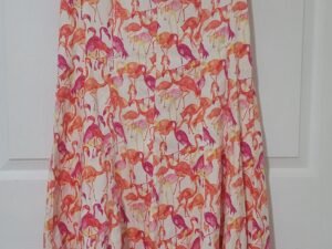 HERMOSO VESTIDO DE FLAMINGOS